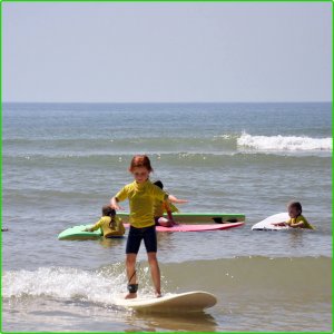 Cours collectifs mini surfeurs