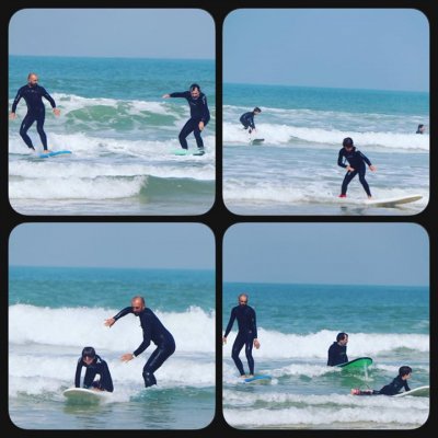 Cap Ferret Surf School a ajouté une nouvelle photo – à Cap Ferret Surf School