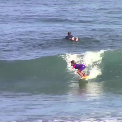 Cap Ferret Surf School a partagé la vidéo de la World Surf Leagu