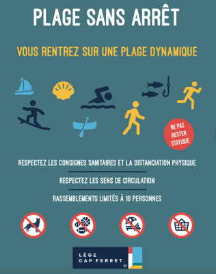 [Info déconfinement] Aujourd'hui et ce week-end, vous allez être nombreux à profiter des plages…